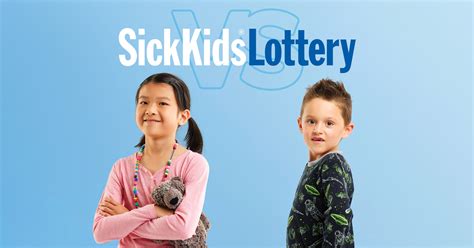 sickkids lottery|sickkids lottery 2022.